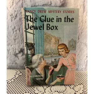 1943 The Clue in the Jewel Box Book by Carolyn Keene
